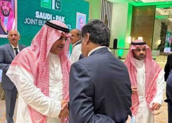 گوہر اعجاز اور سعودی شہزادہ منصور بن محمد کی ملاقات