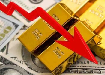سونے کی قیمت میں بڑی کمی: فی اونس سطح پر گراوٹ