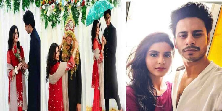 حارث وحید اور مریم فاطمہ کی شادی سے قبل تصویر