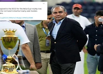 محسن نقوی ایشیا کپ ٹرافی تنازعہ : محسن نقوی کا بھارتی میڈیا کے الزامات پر سخت ردعمل