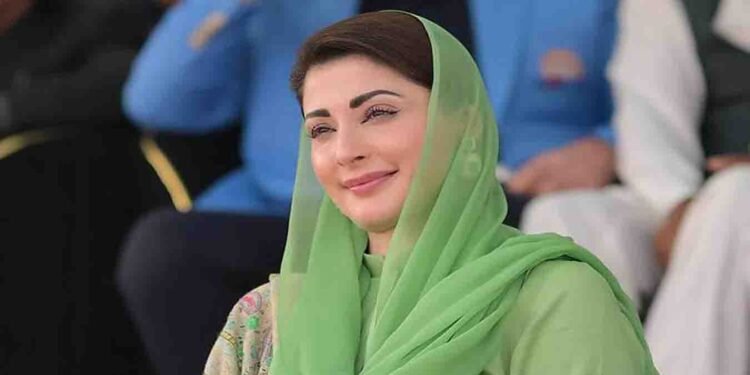 مریم نواز پنجاب کے عوام کو اکیلا نہیں چھوڑنے کا اعلان کرتی ہوئی