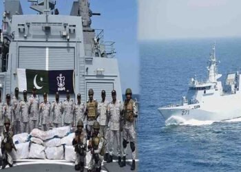 پاکستان نیوی کارروائی بحیرہ عرب منشیات ضبط