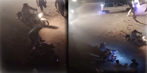 پشاور کوہاٹ روڈ دھماکا پولیس موبائل کے قریب دھماکا، چار اہلکار زخمی