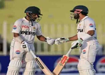 پنڈی ٹیسٹ میں پاکستان کی بیٹنگ کا منظر