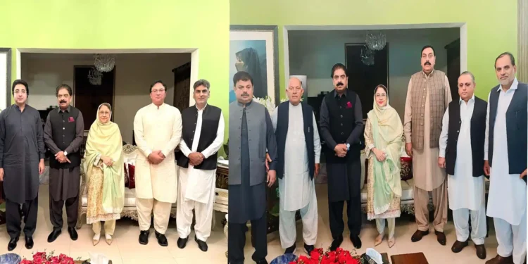 آزاد کشمیر میں تحریک عدم اعتماد : پی ٹی آئی فارورڈ بلاک کے 10 ارکان پیپلز پارٹی میں شامل