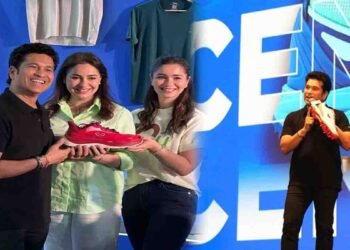 سچن ٹنڈولکر سپورٹس ویئر برینڈ کی لانچ تقریب نئی دہلی میں