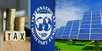 سولر صارفین پر ٹیکس کی تجویز پر حکومت اور آئی ایم ایف کے درمیان مشاورت