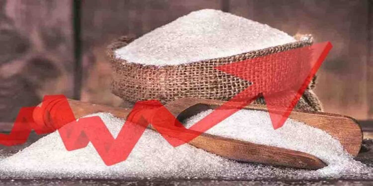 چینی کی قیمت میں حالیہ اضافہ