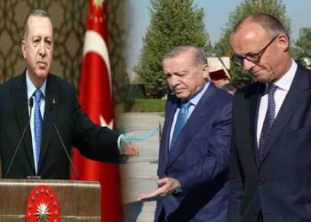 ترک صدر اور جرمن چانسلر پریس کانفرنس میں