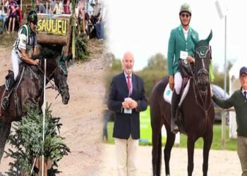 پاکستانی گھڑ سوار عثمان خان ایشین گیمز 2026 کیلئے کوالیفائی