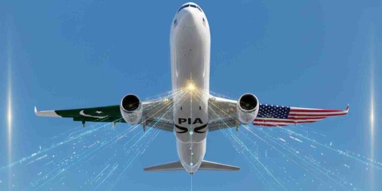 امریکا کیلئے براہ راست پروازیں