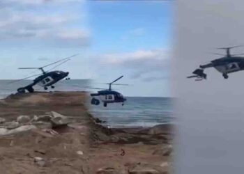 روس میں ہیلی کاپٹر حادثہ، داغستان میں ہیلی کاپٹر دو حصوں میں ٹوٹنے کے بعد تباہ