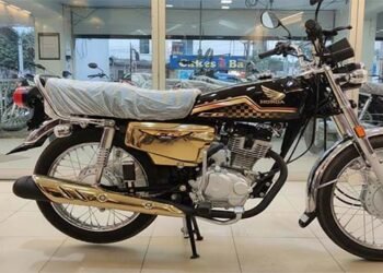 ہونڈا سی جی 125 گولڈ 2025 ماڈل قسطوں پر دستیاب