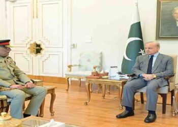 سبکدوش ہونے والے چیئرمین جوائنٹ چیفس آف اسٹاف جنرل ساحر شمشاد مرزا