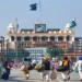 واہگہ بارڈر سے بھارتی سکھ یاتری پاکستان پہنچتے ہوئے