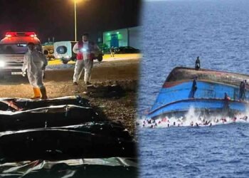 لیبیا میں تارکین وطن کی کشتیاں الٹنے کا حادثہ، ریسکیو اہلکار آپریشن میں مصروف