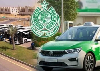 پیپلز بس اور ای وی ٹیکسی سروس