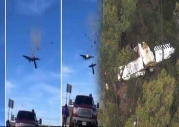 سڈنی طیارہ حادثہ - دو لائٹ طیاروں کی ہوائی ٹکراؤ اور تباہ شدہ طیارہ