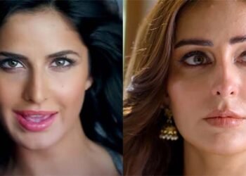 سدرہ نیازی کترینہ کیف ہمشکل کا وائرل لُک — سفید ساڑھی میں اداکارہ کا دلکش انداز