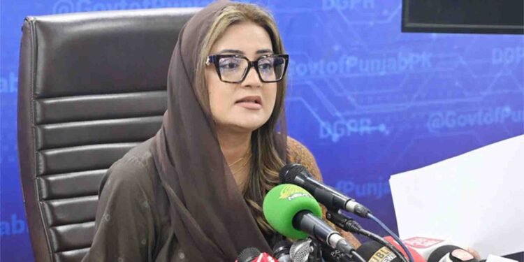 عظمیٰ بخاری کا ردعمل میں مسلم لیگ (ن) کے ترقیاتی ایجنڈے کے تسلسل پر زور دیا گیا