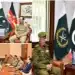 جی ایچ کیو آرمی چیف سے رائل سعودی لینڈ فورسز کے کمانڈر اور بحرینی نیشنل گارڈ کے کمانڈر کی ملاقاتیں