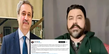 بریگیڈیئر راشد نصیر سے یوٹیوبرعادل راجہ کی باقاعدہ معافی