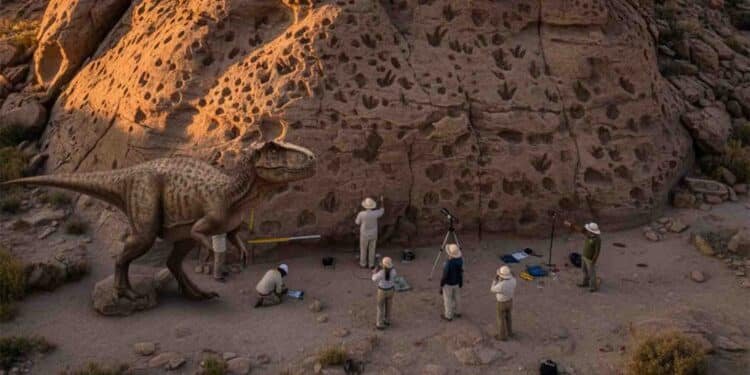 ٹورو ٹورو نیشنل پارک، جہاں یہ ڈائنوسار کے قدموں کے نشانات ملے