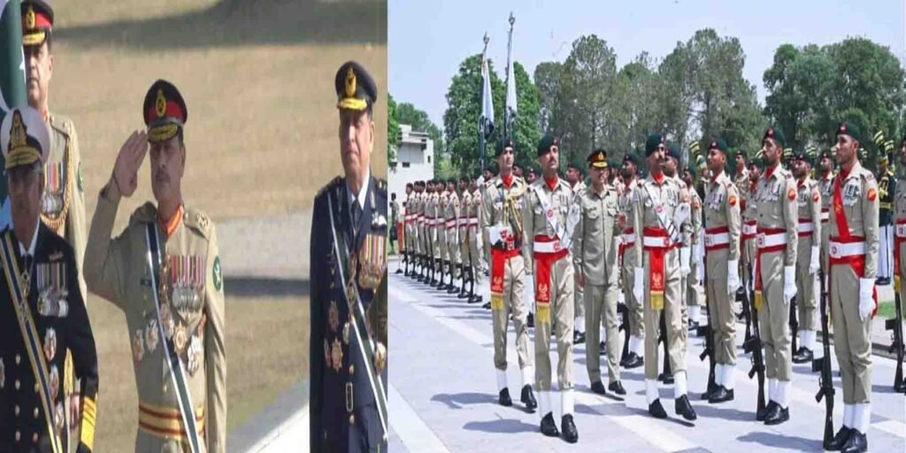 جی ایچ کیو میں فیلڈ مارشل عاصم منیر کے اعزاز میں گارڈ آف آنر