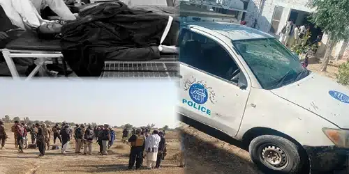 لکی مروت پولیس موبائل پر خودکش حملہ ایک اہلکار شہید