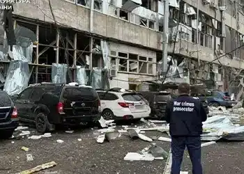 روس کا یوکرین کے شہر دنیپرو پر میزائل حملہ 3 افراد ہلاک