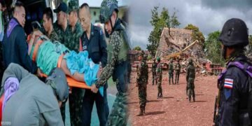 تھائی لینڈ اور کمبوڈیا کے درمیان سرحدی جھڑپوں کا تازہ منظر